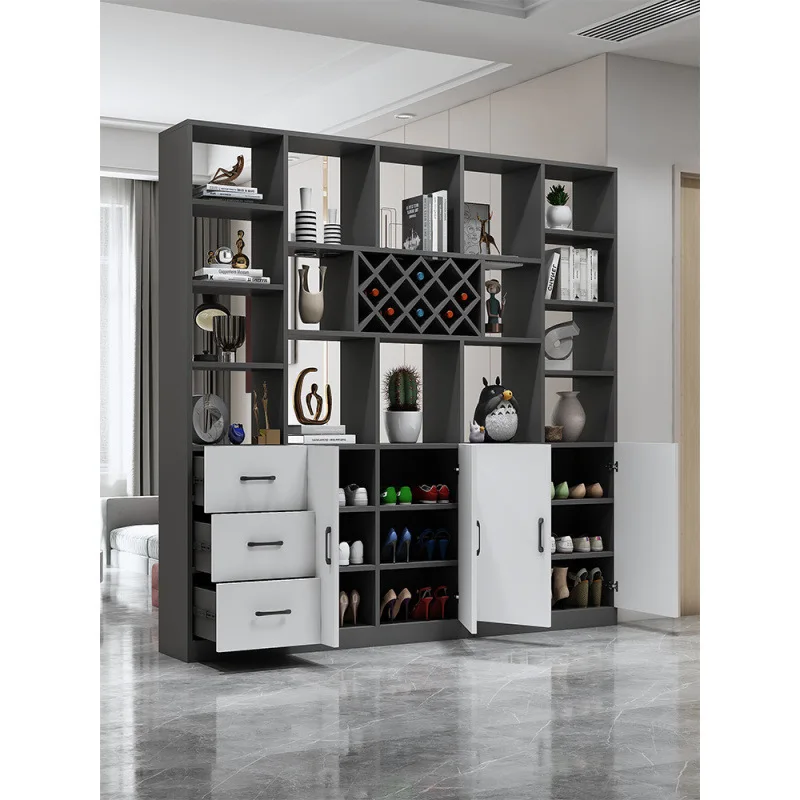 

Wine cabinet, living room 2025 new screen partition cabinet, facing the door, storage cabinet entering the door, shoe cabinet