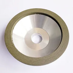 CBN Resin Bond Grinding Wheel Bowl and Flat Shape for High Speed Steel and Bearing Steel Polishing Abrasive Disc