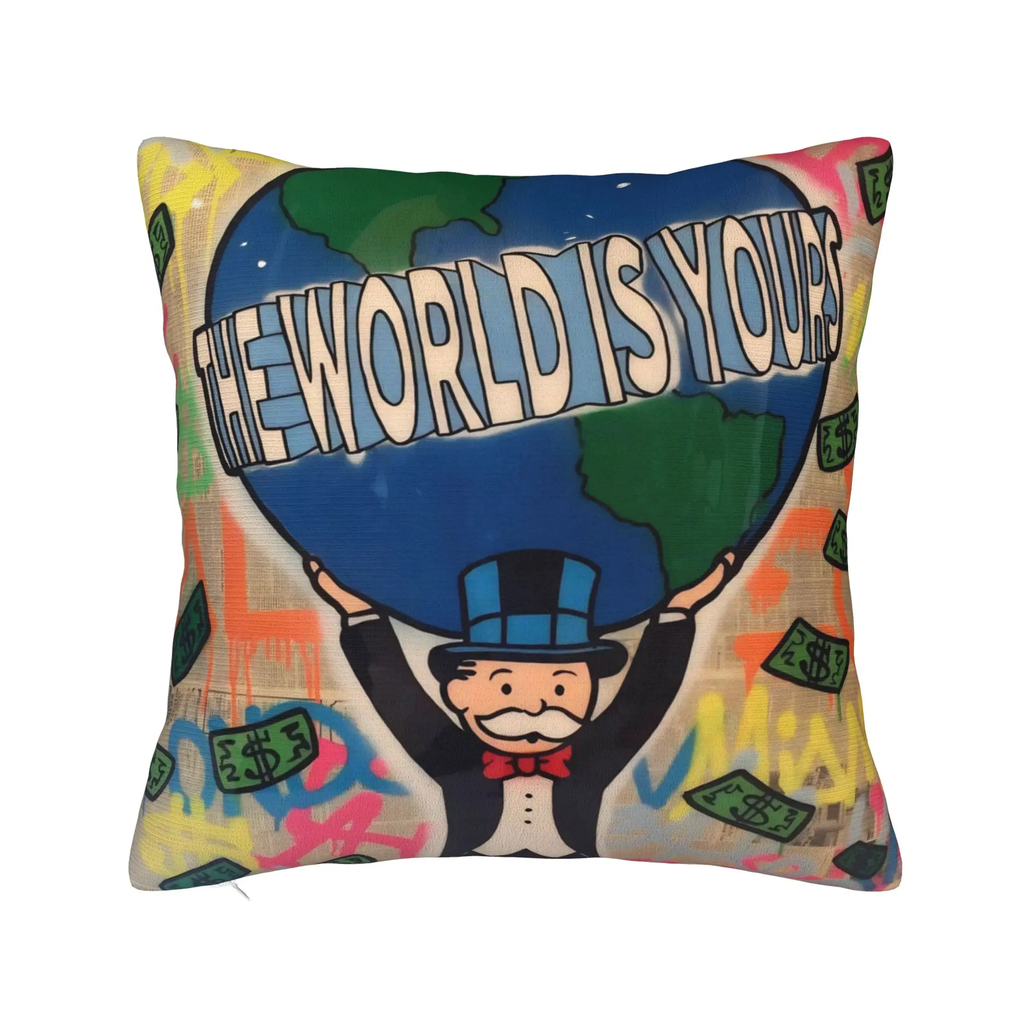 Decorative Pillowcases Alec Monopolys Accessories Home  Throw Pillow Case Cover Drop Shipping Multiple Sizes