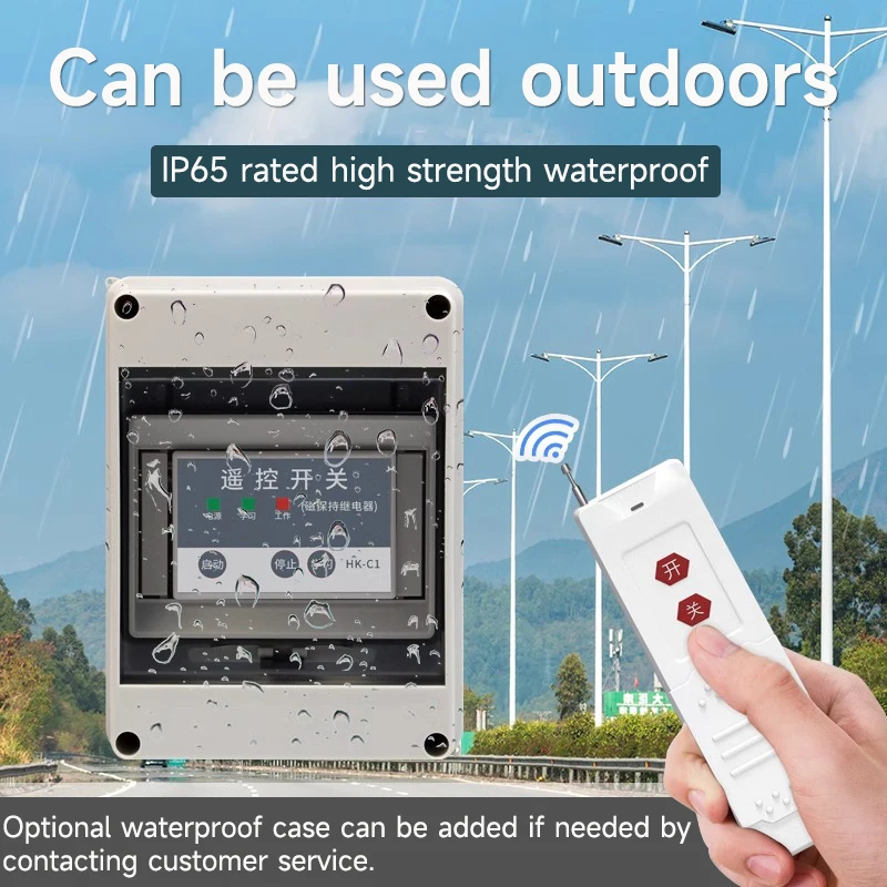 Motor water pump timing intelligent controller high power remote wireless remote control switch, motor water pump timing intelli