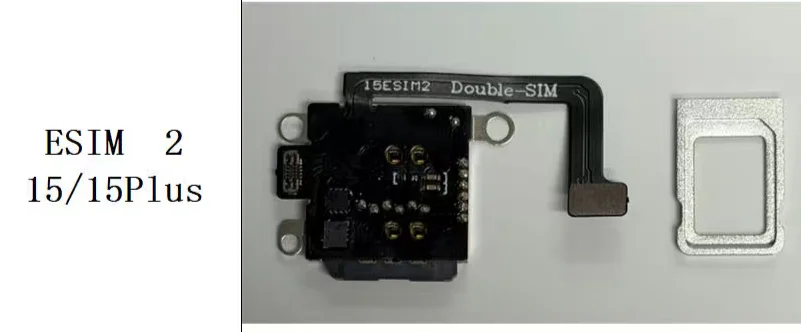 Esim 2 MEP flex cable + Sim physical sim card with DB IC for IP14 14plus IP15 IP16 16plus 14promax 15promax 16promax