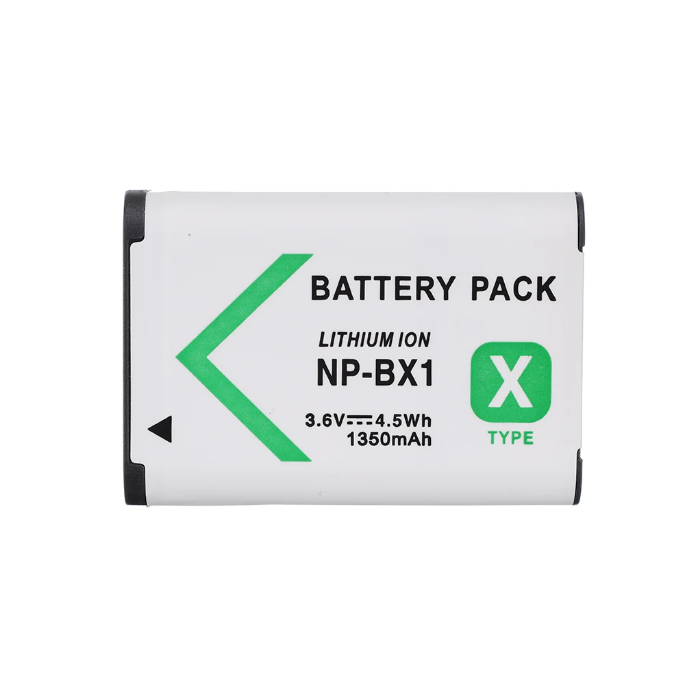 Nowa bateria 1350mAh NP-BX1 NP BX1 do Sony DSC RX1 RX100 M3 M2 RX1R GWP88 PJ240E AS15 WX350 WX300 HX300 HX400 + ładowarka USB