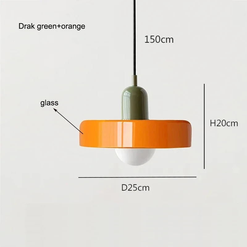 Nordic Glazen Bauhaus Eetkamer Kroonluchter Woonkamer Slaapkamer Bar Retro Koffieshop Decoratie Kroonluchter Verlichtingsarmaturen