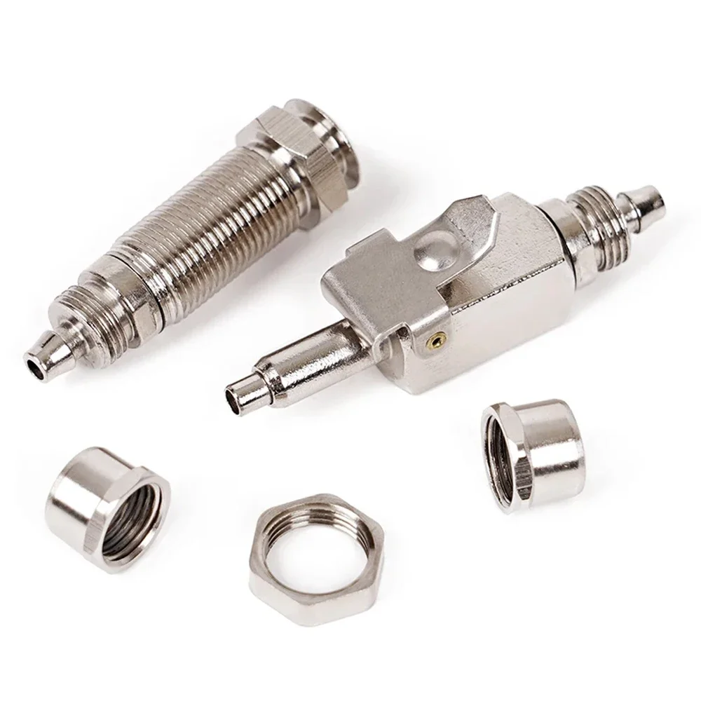 Stainless Steel Dental Air Water Quick Connector for Ultrasonic Scaler Handpiece Lab Dental Tools Coupling Adapter