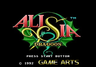 Игровая карта Alisia Dragoon 16 бит MD для Sega Mega Drive для системы Genesis