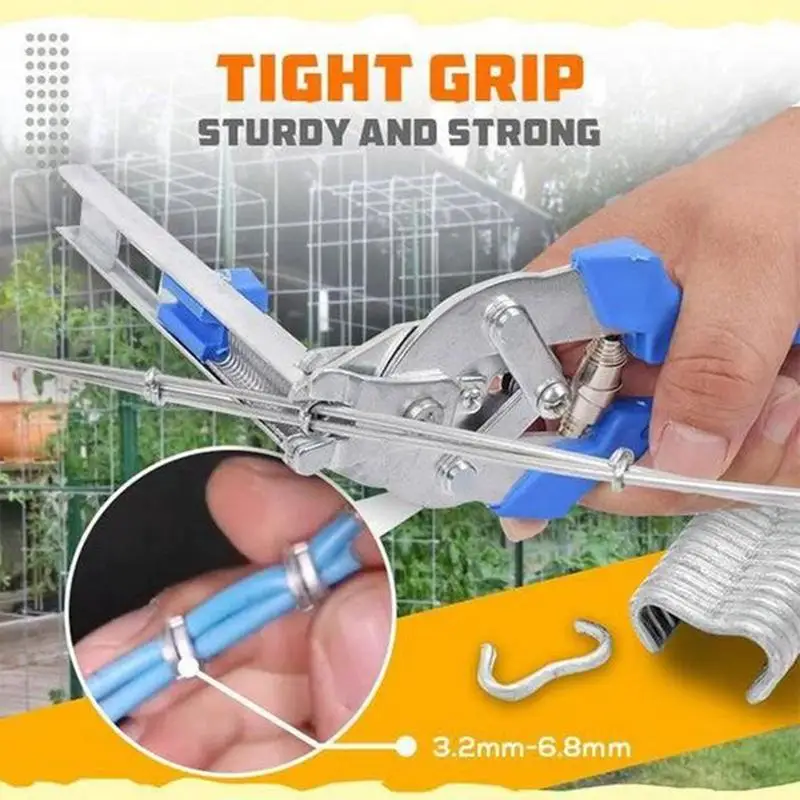 

Nail Ring Pliers For Fencing Hog M Nail Ring Pliers For Fencing Ergonomic Hand Tools For Mesh Connections Upholstery