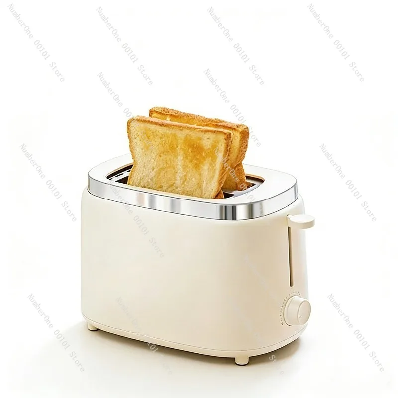 Home Breakfast Toaster Machine, Multi-speed 6-level Bread and Sandwich Toaster, Fully Automatic Cooking Appliance, Dust Cover