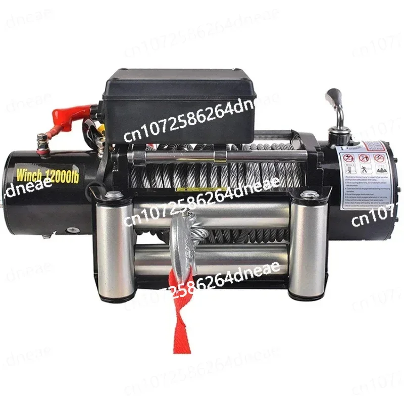 

Electric Recovery Winch 12v 13000lb Heavy Duty 4x4 Frosted Winch