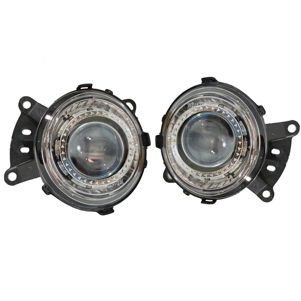 1Pair Truck Front LED Fog Lamp Daytime Running White Lights for Benz Actros MP4 2011-2019 Emark E4 9438200156 9438200056