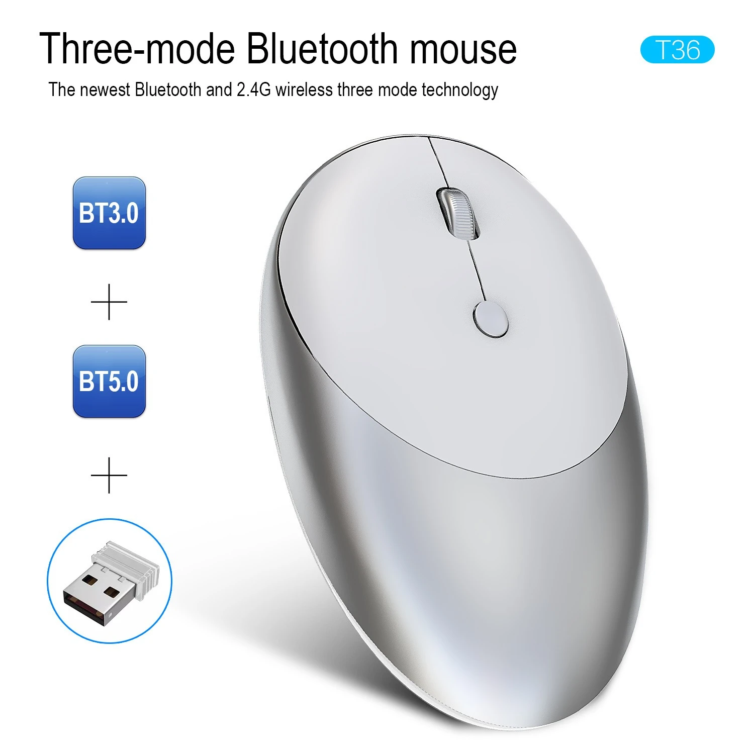

Wireless mouse bluetooth2.4G inalámbrico souris sans fil ergonomico myszka bezprzewodowa Rechargeable мышка sem fio recarregável