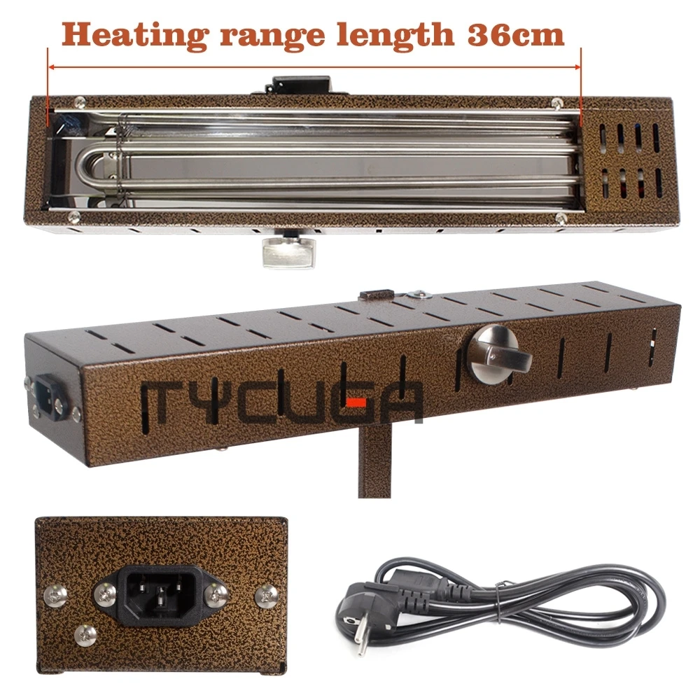 Elettrico Multi-Funzione Macchina di Riscaldamento del Formaggio Fetta di Formaggio Melter Formaggio Raclette Mezza Ruota Scaldavivande Riscaldatore 110/220V