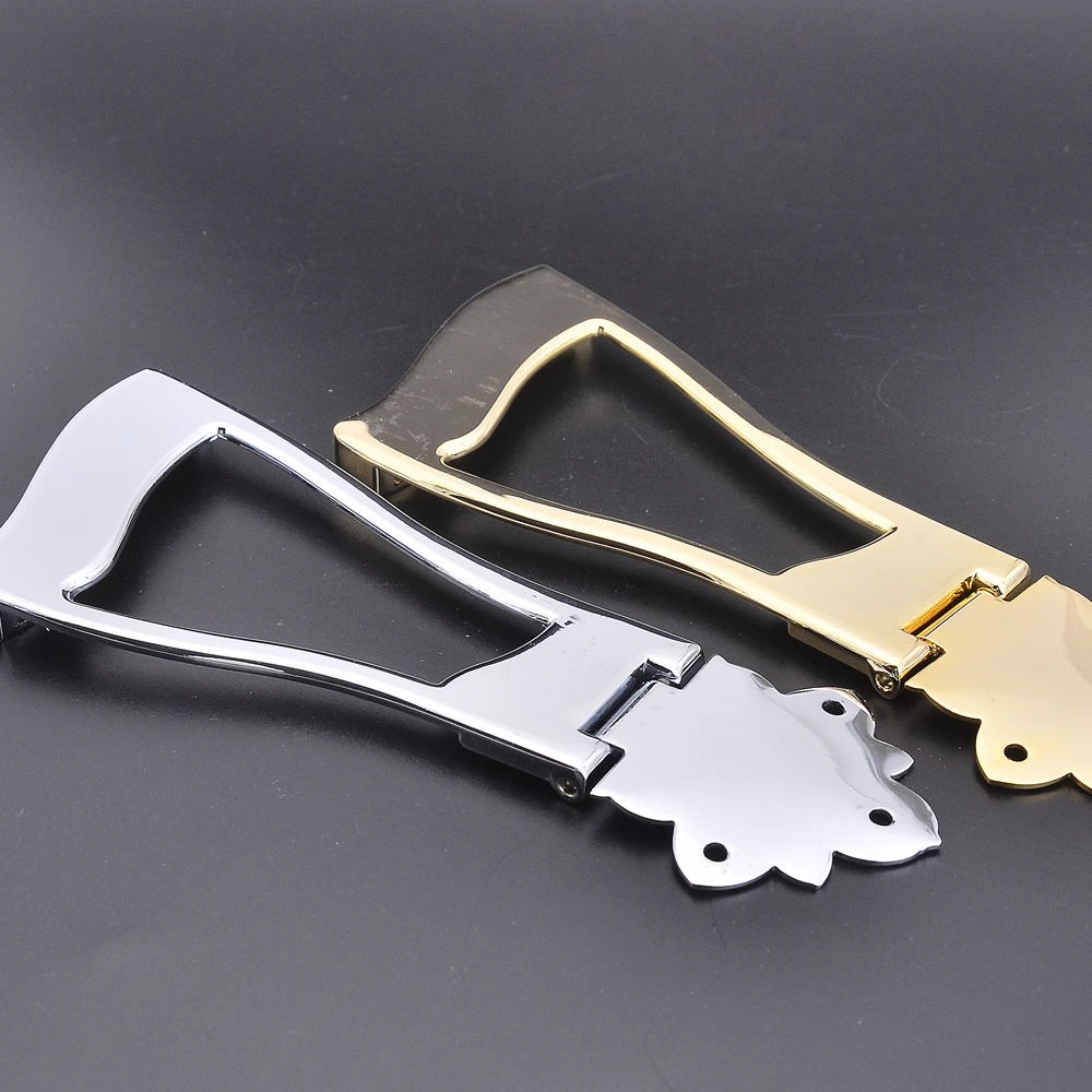 Jazz Guitar Bridge Trapeze Tailpiece For Hollow Body Archtop Guitar Accessories