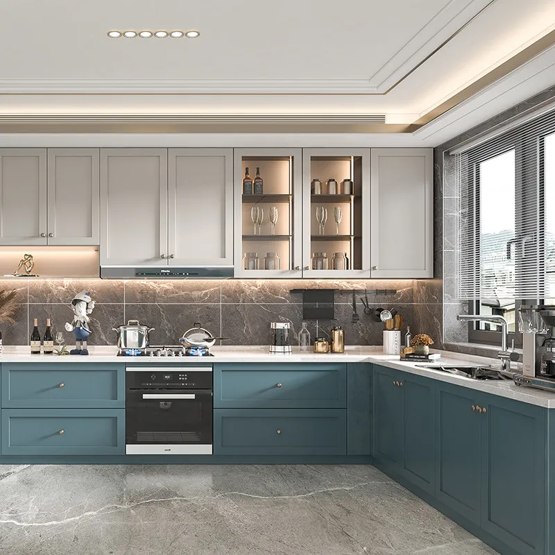 Customized Kitchen Cabinets, Complete Kitchens with Quartz Countertops, and Integrated Kitchen Cabinets.