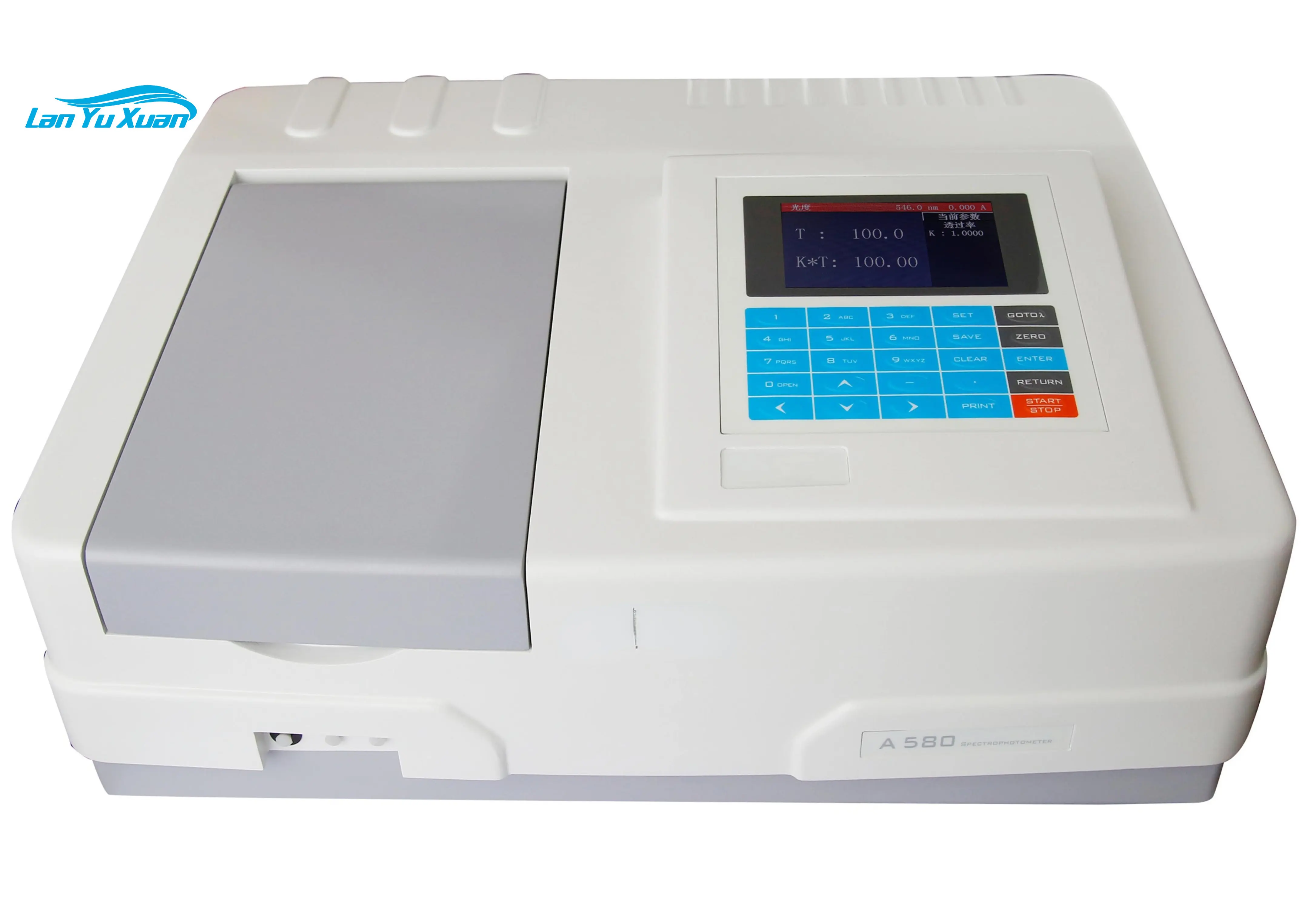 Hoge Kwaliteit Laboratorium Uv Scanning Spectrofotometer Lcd Scherm Dubbele Straal