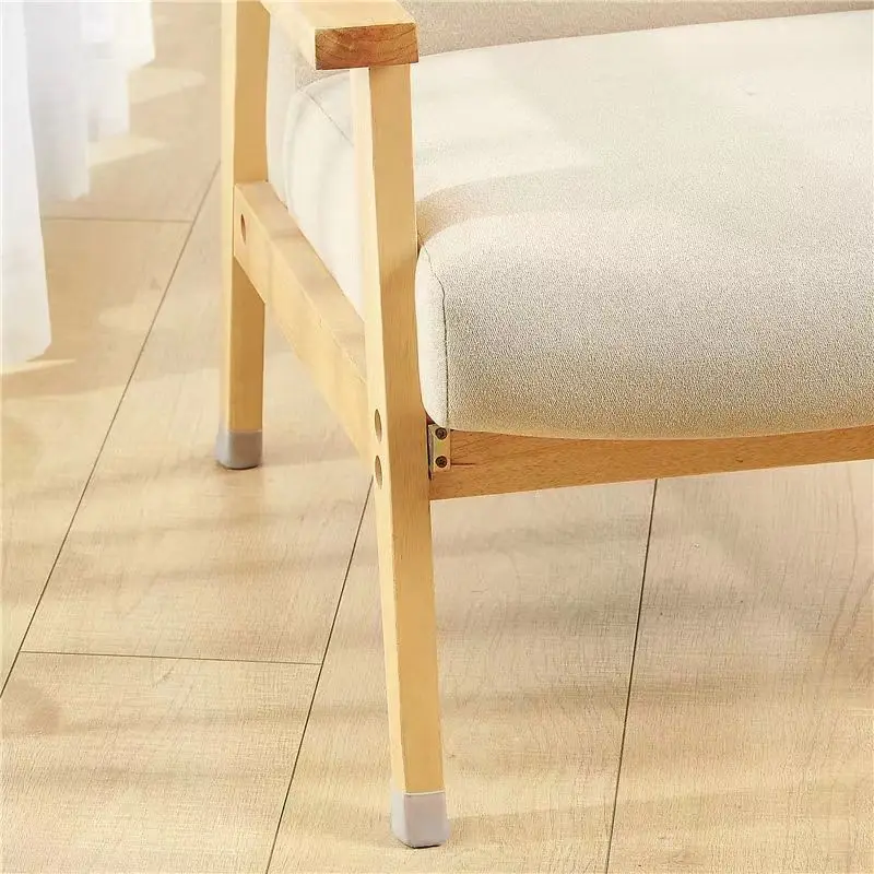 20PCS Furniture Chair Leg Silicone Cap Pad Protection Table Feet Cover Floor Protector Non-slip Caps Foot Chair Mat