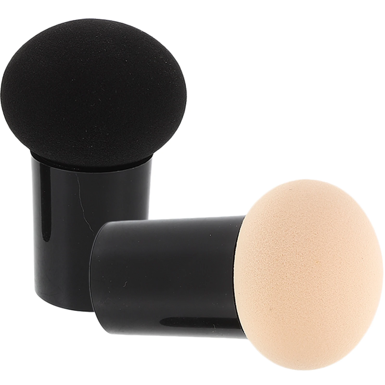 

2 Pcs Makeup Sponge PU PP Material Cosmetics Puff Soft Skin Friendly Daily Use Small Size Foundation Cream Concealer