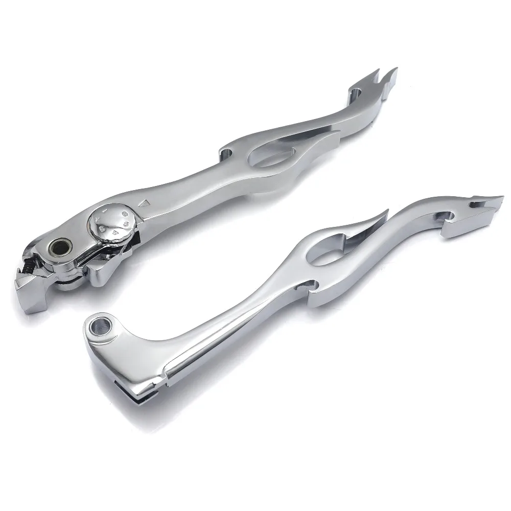 

Flame Brake/Clutch Levers for Honda CBR600RR CBR 600 RR 2003-2006 CHROMED Aftermarket Motorcycle Parts Brake Clutch