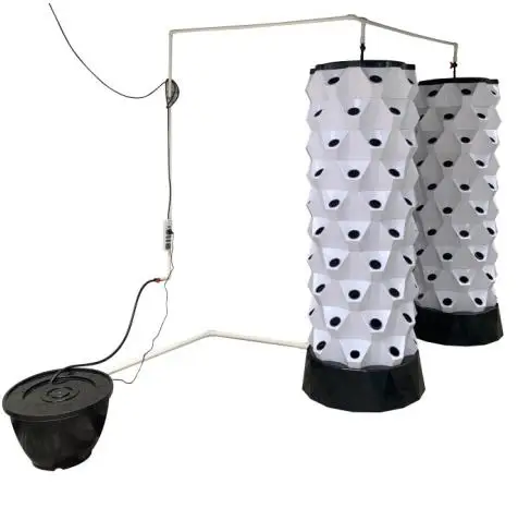 

Vertical Aeroponic Hydroponic Growing System soilless culture planting