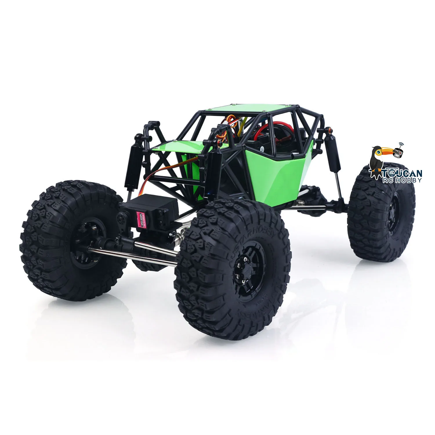 Spielzeug 1/10 Maßstab RC Offroad-Auto RTR 4*4 Ferngesteuert Fahrbereit Rock Crawler Elektrisches Lackiertes Fertiges Truck-Modell Geschenke – Detail 3
