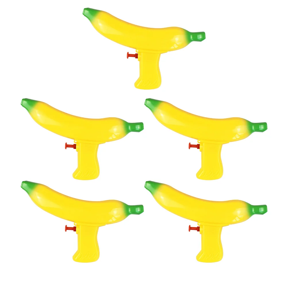 

5 Pcs Children’s Toys Kids Water Beach for Spray 195*11cm Childern Playing Yellow