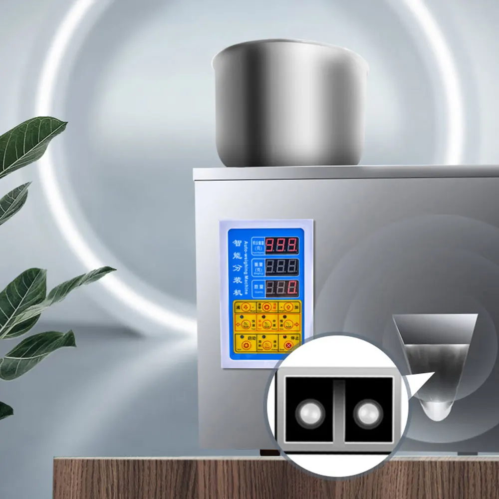 1-100g Powder Quantitative Weighting Filling Sealing Machine Flour Cereal Seed Automatic Tea Bag Packing Machine