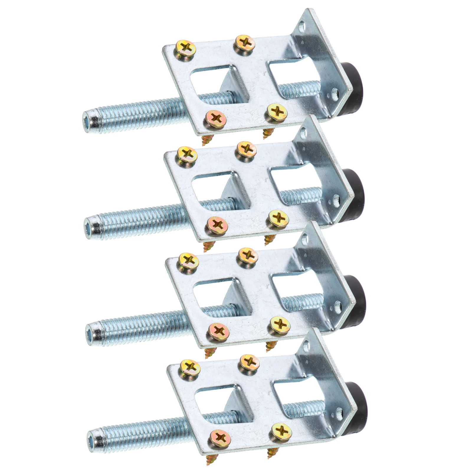 

4pcs Furniture Leveler Heavy Duty Sturdy Adjustable Floor Protectors Noise Reduction Home Office Use Threaded Chair Table