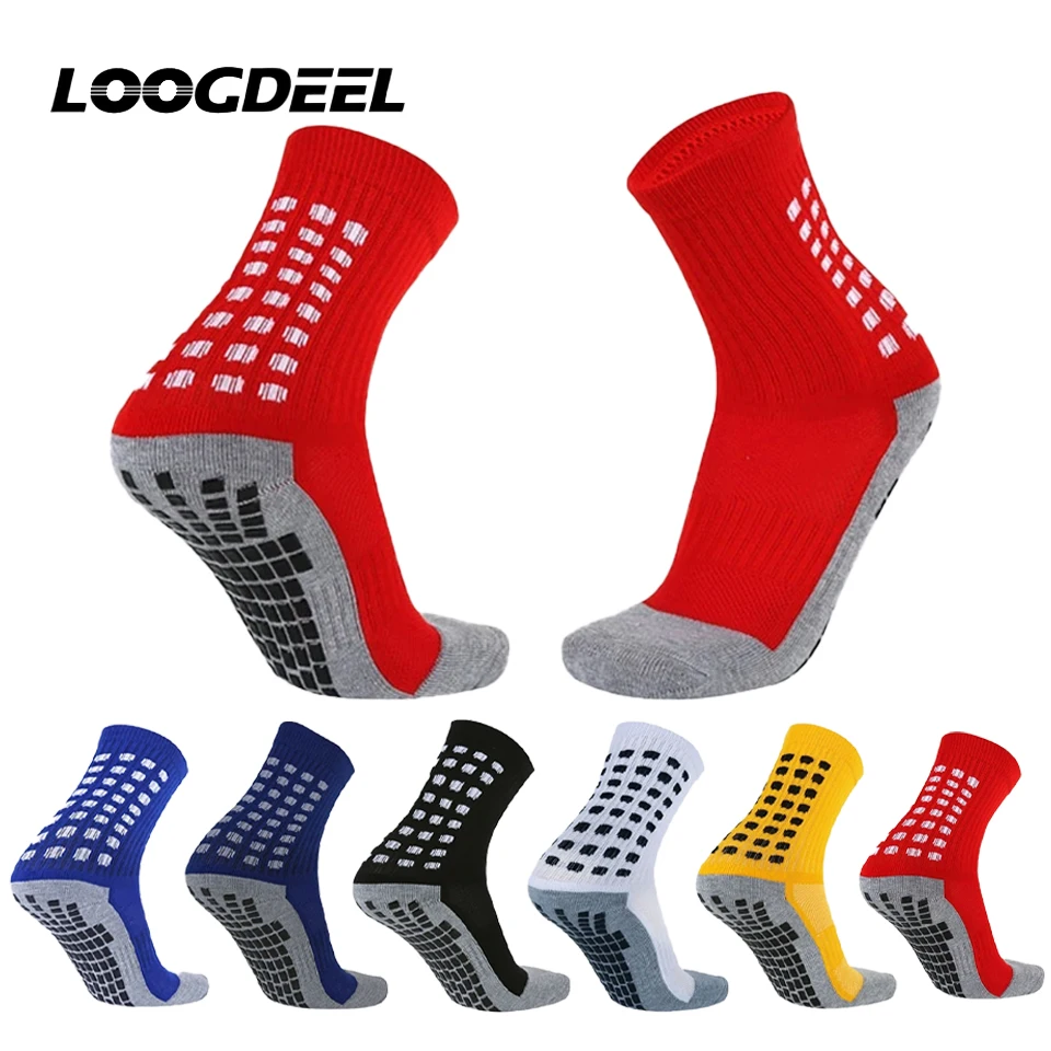 

Loogdeel Soccer Sock Towel Bottom Thickened Anti Slip Adult Children Training Competition Short Tube Basketball Soccer Socks
