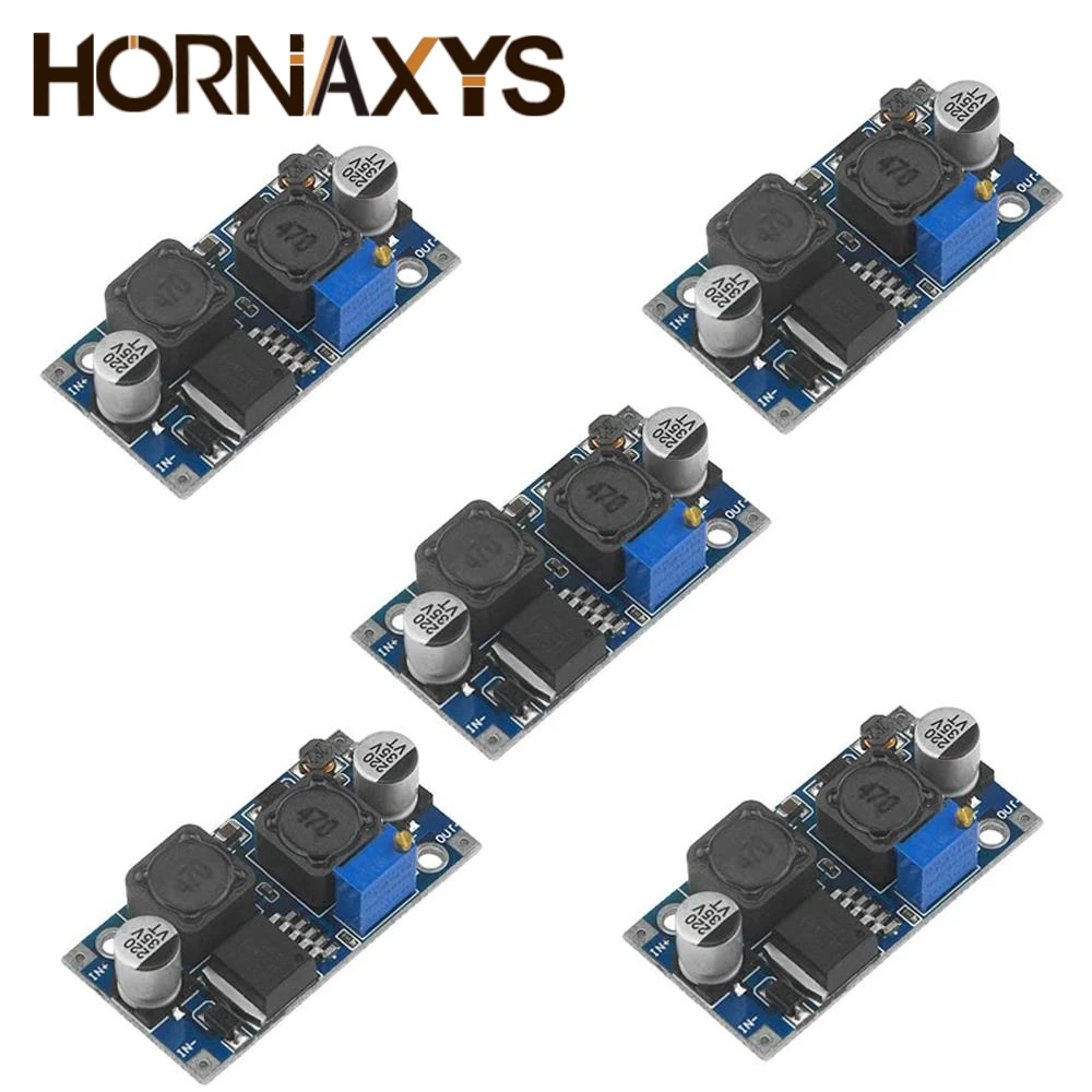 5/10pcs XL6009 Automatic step-up step-down Dc-Dc Adjustable Converter Power Supply Module 20W 5-32V to 1.25-35V