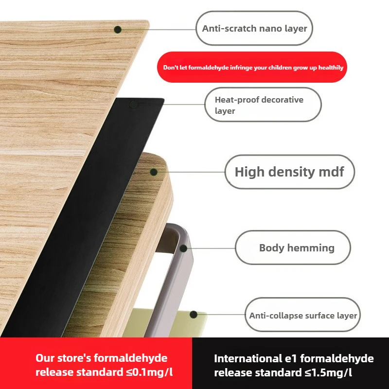 Customizable Children's Learning Adjustable Adjustable Desks and Chairs, Student Homework Homework Home Desk and Chair Set