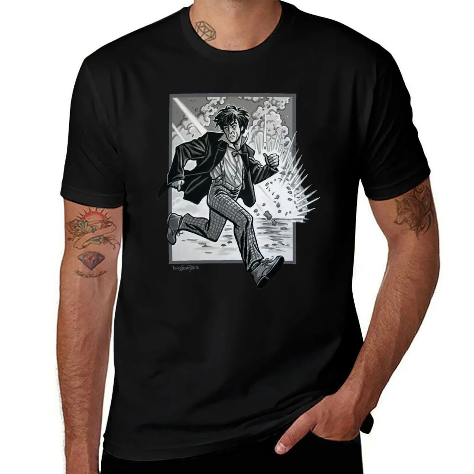 

When I Say Run... T-Shirt custom t shirt sublime oversizeds clothes for men