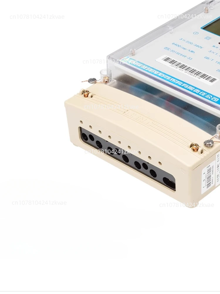 DTSU666 Single Phase DIN-Rail Meter 5(80)A 1.5(6)A (RS485) Power Inverter Electric Meter