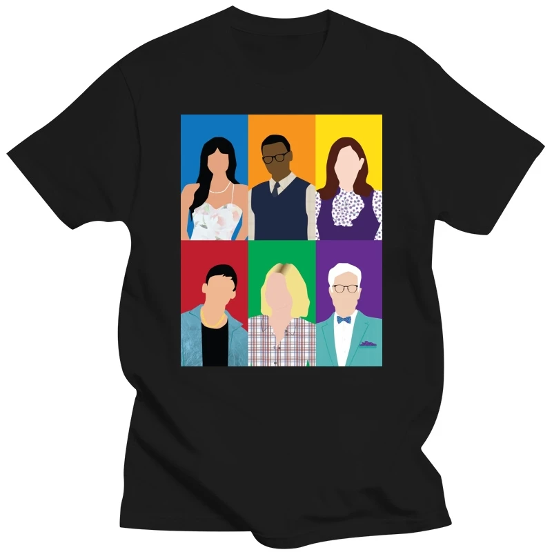 shellstrop tahani al jamil jason mendoza T shirt the chidi anagonye michael janet good place eleanor The Good Place