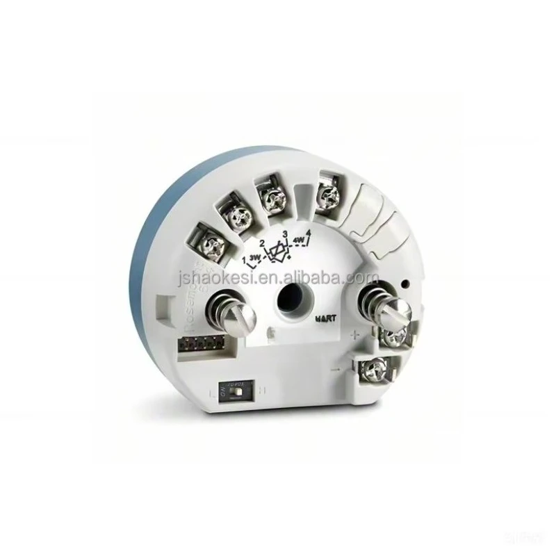 Transmisor de Temperatura Original Rosemount 644, Medidor 4-20MA, Acero Inoxidable, Sensor de Temperatura Inteligente con Protocolo Hart