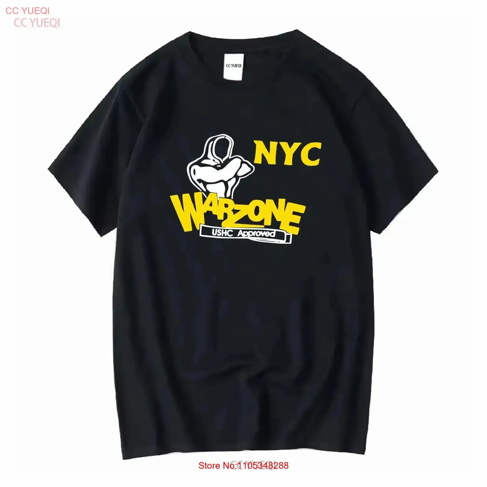 WARZONE T SHIRT NY HC LEGENDS VICTORY RECORDS vintage Washed Soft Comfortable fashion Stylish streetwear Versatile Casual