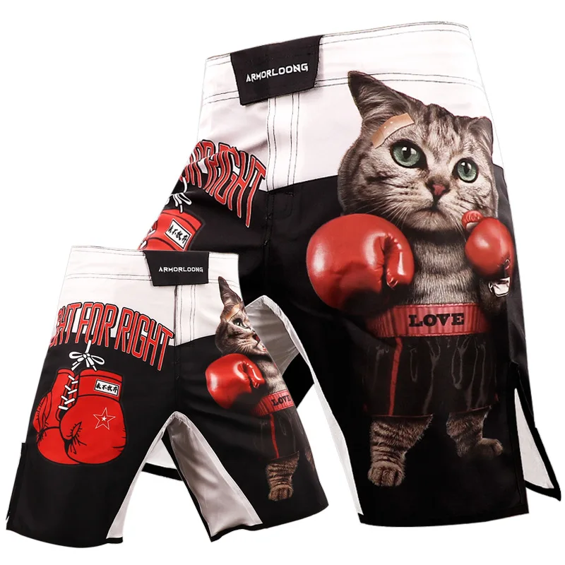 MMA Training Shorts Comprehensive Fighting Fitness Quick-Drying Thai Boxing Children's Martial Arts Fighting Sanda Judo