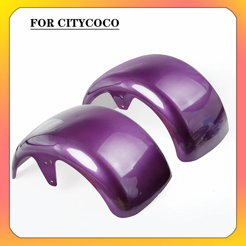 Self  Paid Postage Monochrome Front And Rear Fender Mudguards Plastic Shell For Citycoco Electric Scooters Replace Accessories