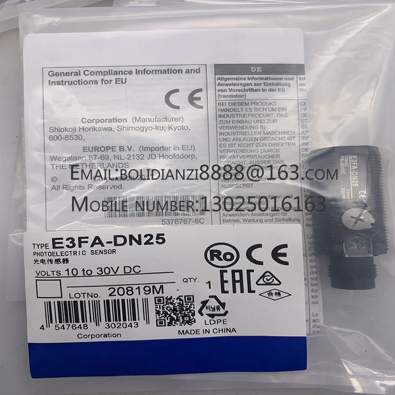 New proximity switch sensor E3FA-DN21/DN22/DP22/DP24/DP25/DN25