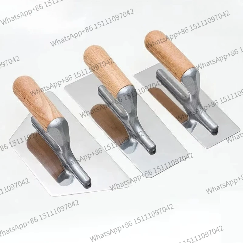3pcs/set Concrete Trowel Tool Set Stainless Steel Wall Plastering Trowel for Wall Plaster Paint Drywall Construction Cement Tool