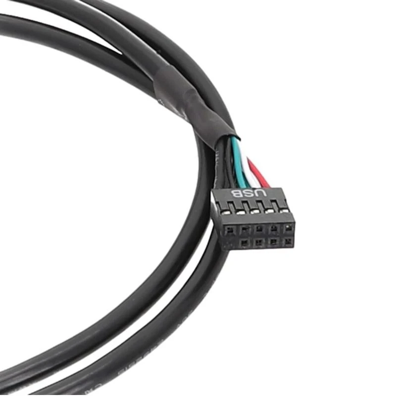 Flexible and Convenient USB Internal Motherboards Header Cable Speakers, Headphones Microphone 20/30/50/60cm best sale