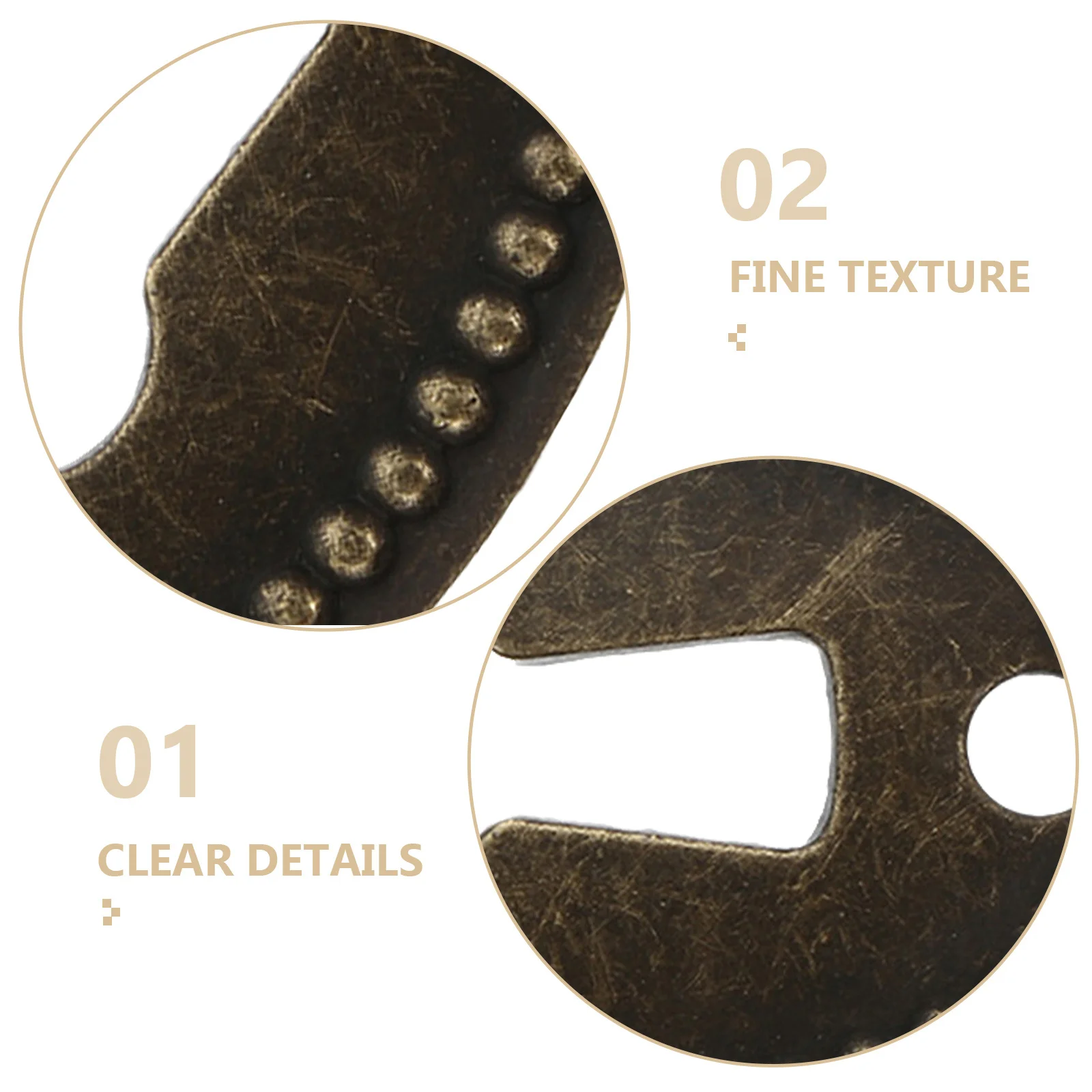 10 قطعة سبائك الزنك خمر البيضاوي ثقب المفتاح غطاء لوحات الزخرفية Escutcheon لخزائن الأثاث أدراج خزانة ثقب الباب يغطي #6