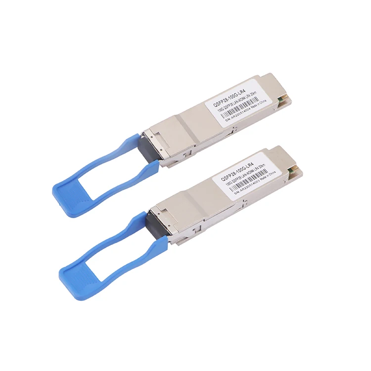 Fiber Optic Equipment QSFP 100G Optic Module LR4 20km DML Emitting Laser Lc Interface Optical Module QSFP28 Sfp Transceiver
