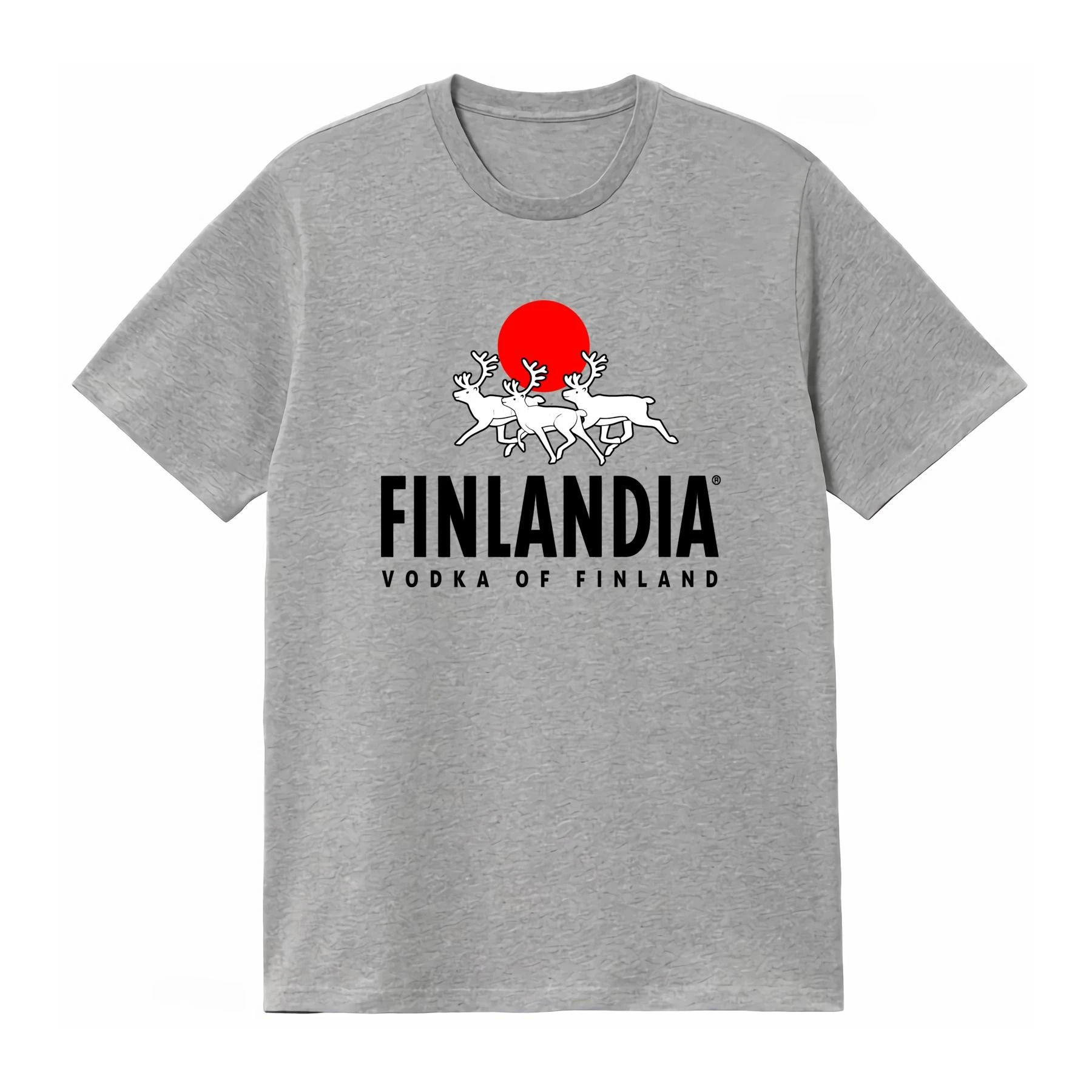 Vtg 80s 90s Finlandia Vodka T Shirt Screen Stars Alcohol Booze Homme Top Everyday Wear Men's Clothing Women 2026 Summer T Shirt