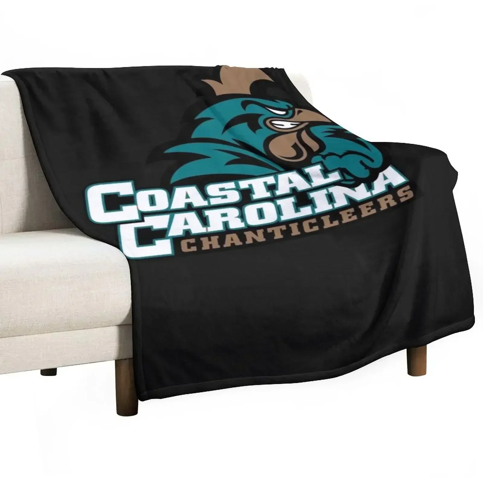 Coastal Carolina Chanticleers Essential T-Shirt Throw Blanket For Baby Weighted Decorative Sofas Luxury St Blankets