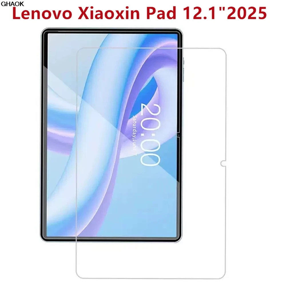 1 PCS HD Tempered Glass Tablet Screen Protector For Lenovo Xiaoxin Pad 12.1 Inch 2025 TB365FC Anti Scratch Clear Protective Film