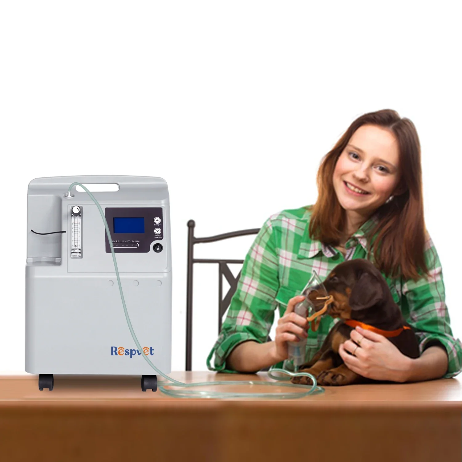 Veterinary medical equipment oxygen therapy for hospital animal pets