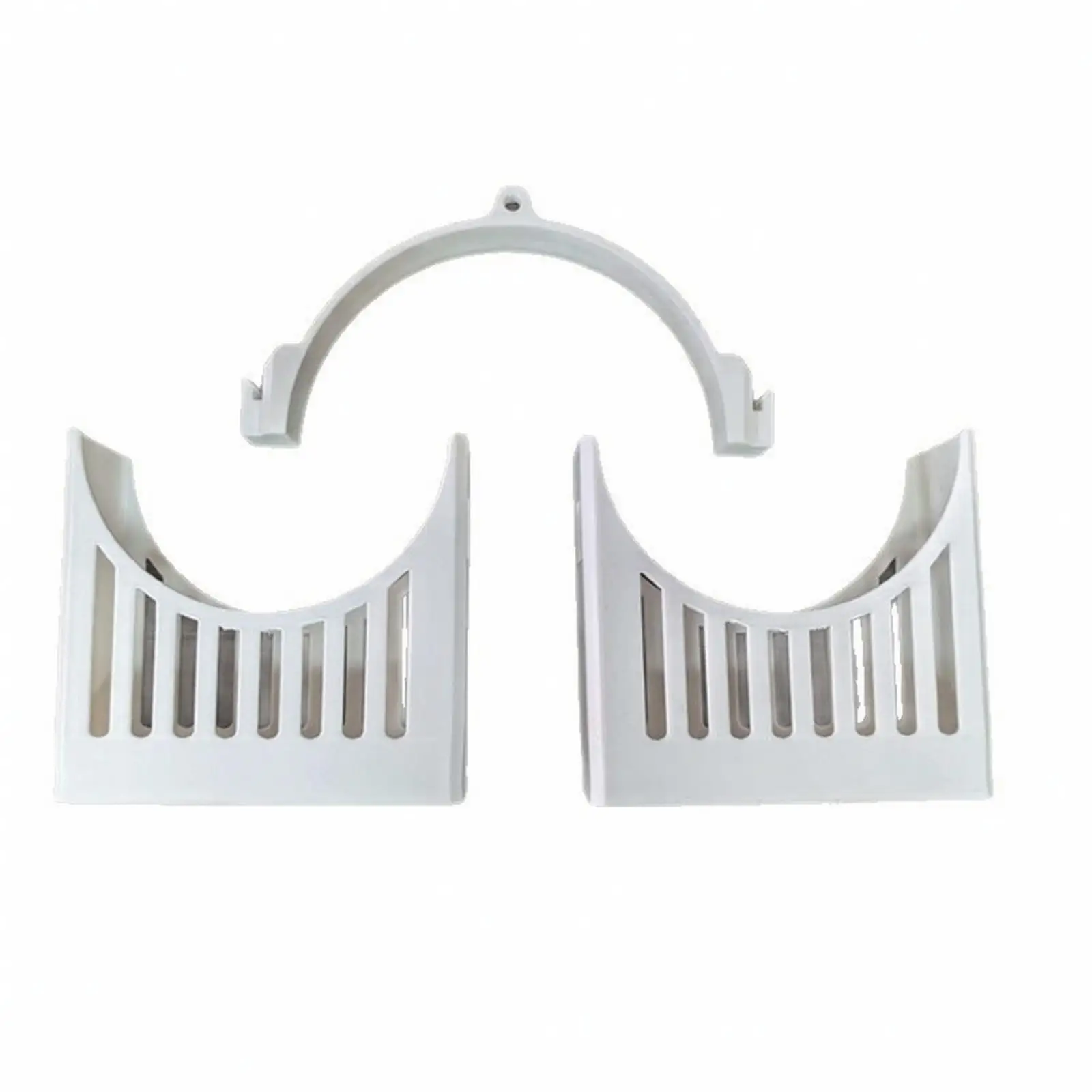 Easy Install Fan-Mounted Ice Pack Holder | Molded Construction, Compact Space-Saving Design, cooling fan Pack Holder, for Desk