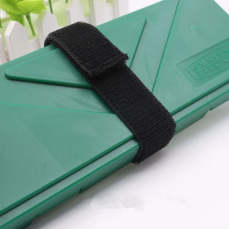 

10pcs 2.5x25cm Multifunction Elastic Tape Safety Bind Bicycle Elastic Ankle Leg Riding Puttee Bind Trousers Pants Fastening Belt