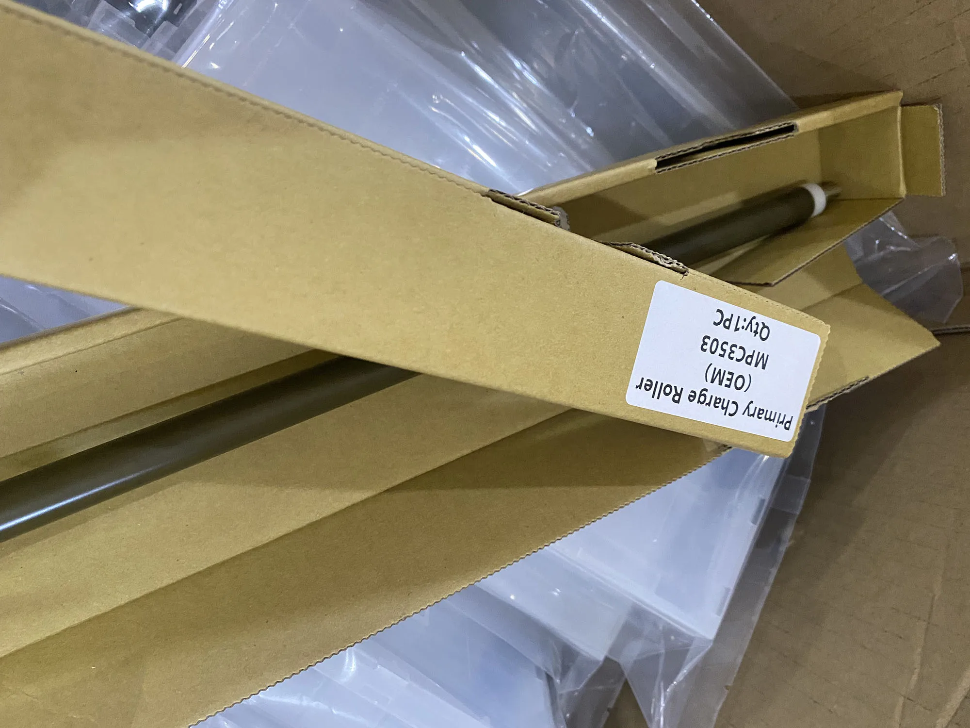 1X OEM Brown Color Primary Charger Roller For Ricoh MPC3003 3503 3004 3504 4503 5503 6003 4504 5504 6004 IMC3000 PCR AD02-7050