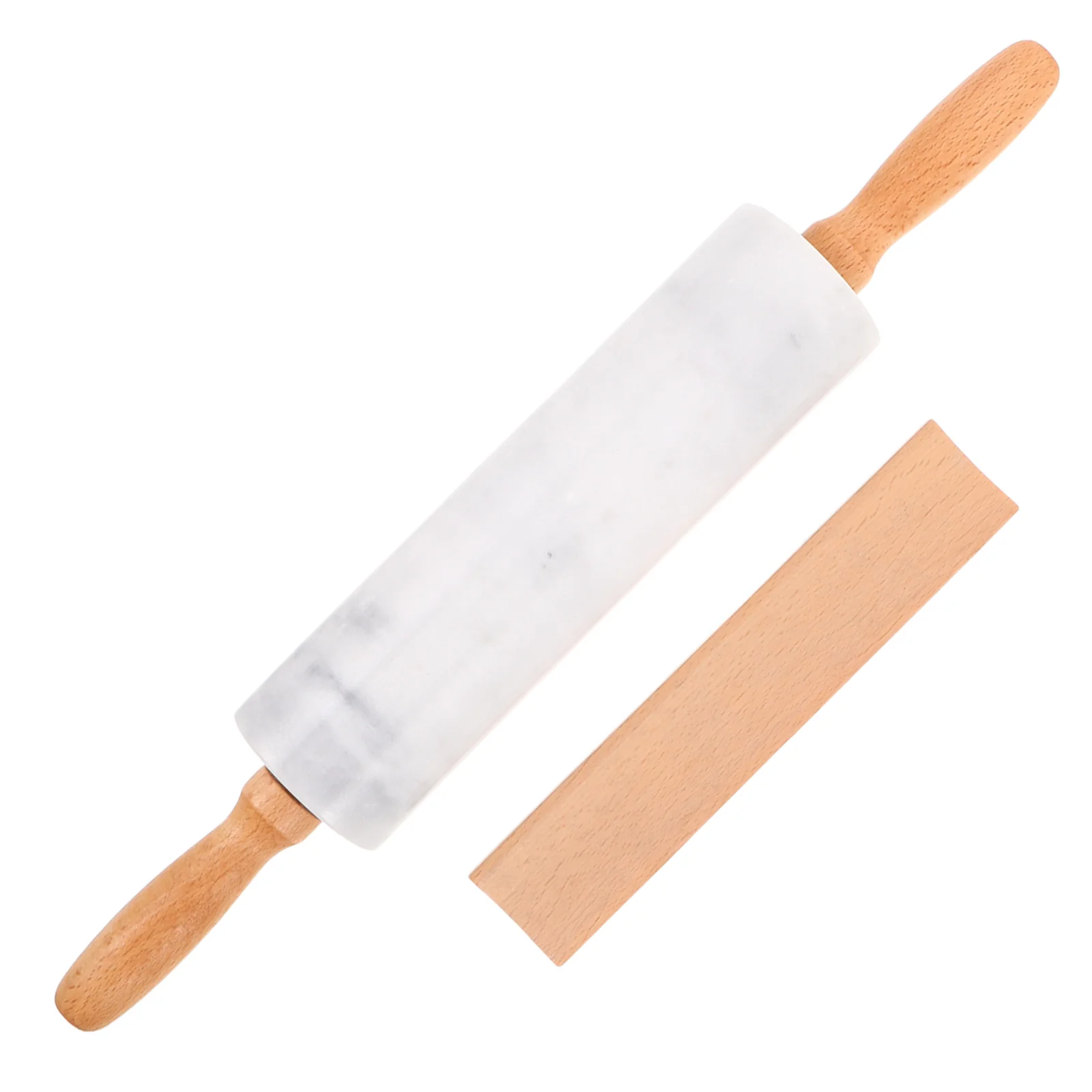 

3Pcs Marble Rolling Pin Dough Roller Nonstick Kitchen Baking Tool for Pastry Bread Marble Roliing Pin