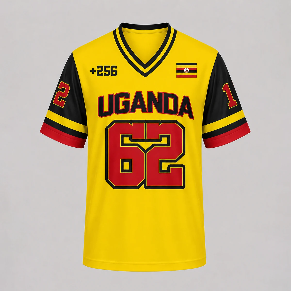 Uganda Satin V-Neck T-Shirt, M - Men Fashion Uganda 评论和价格